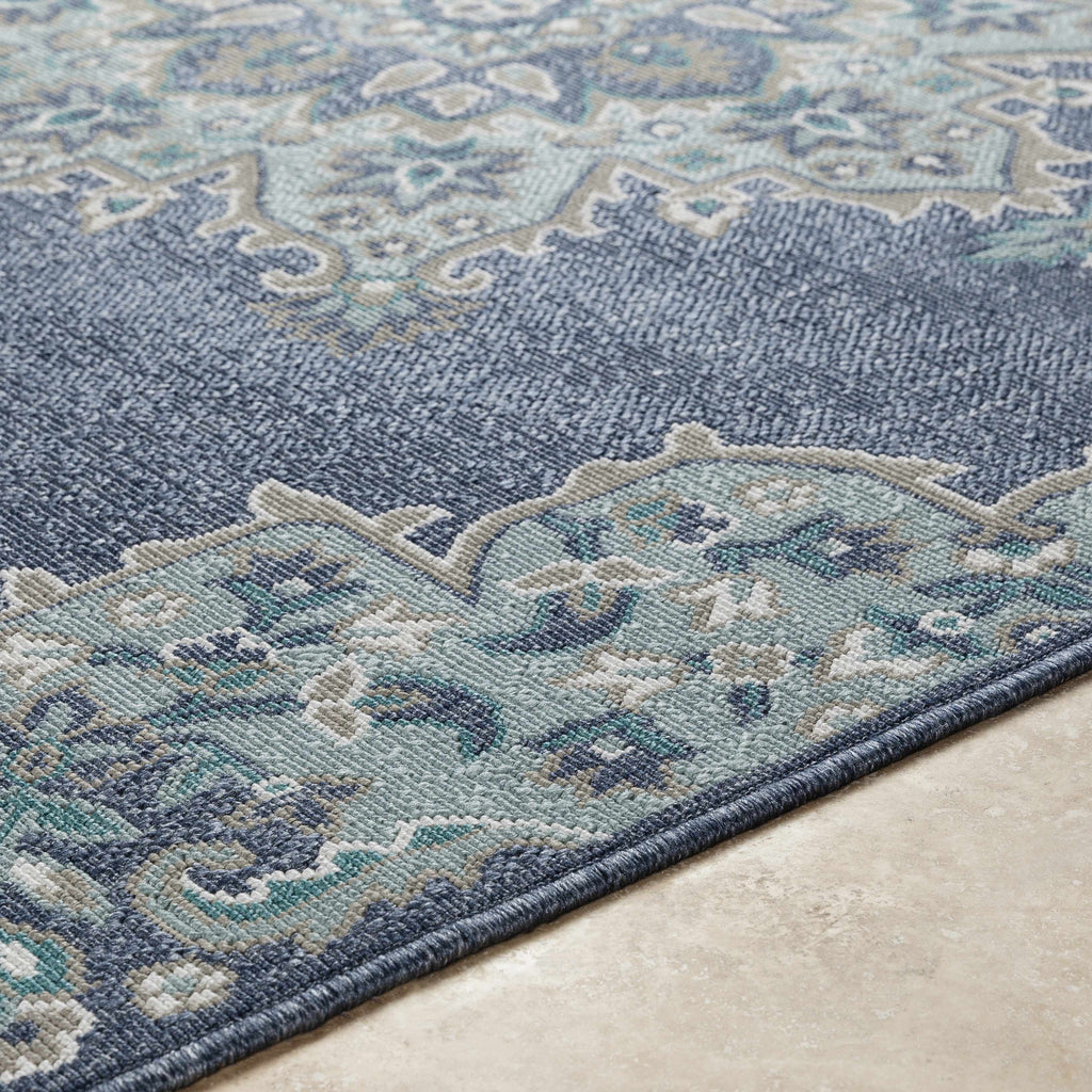 Hauteloom Ferron FERR Taupe Machine Made Olefin Rug