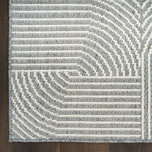 nourison natural texture ntx02 charcoal ivory rug