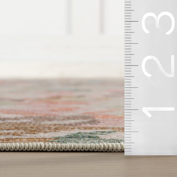 dash albert teahouse da2399 multi machine washable polyester rug