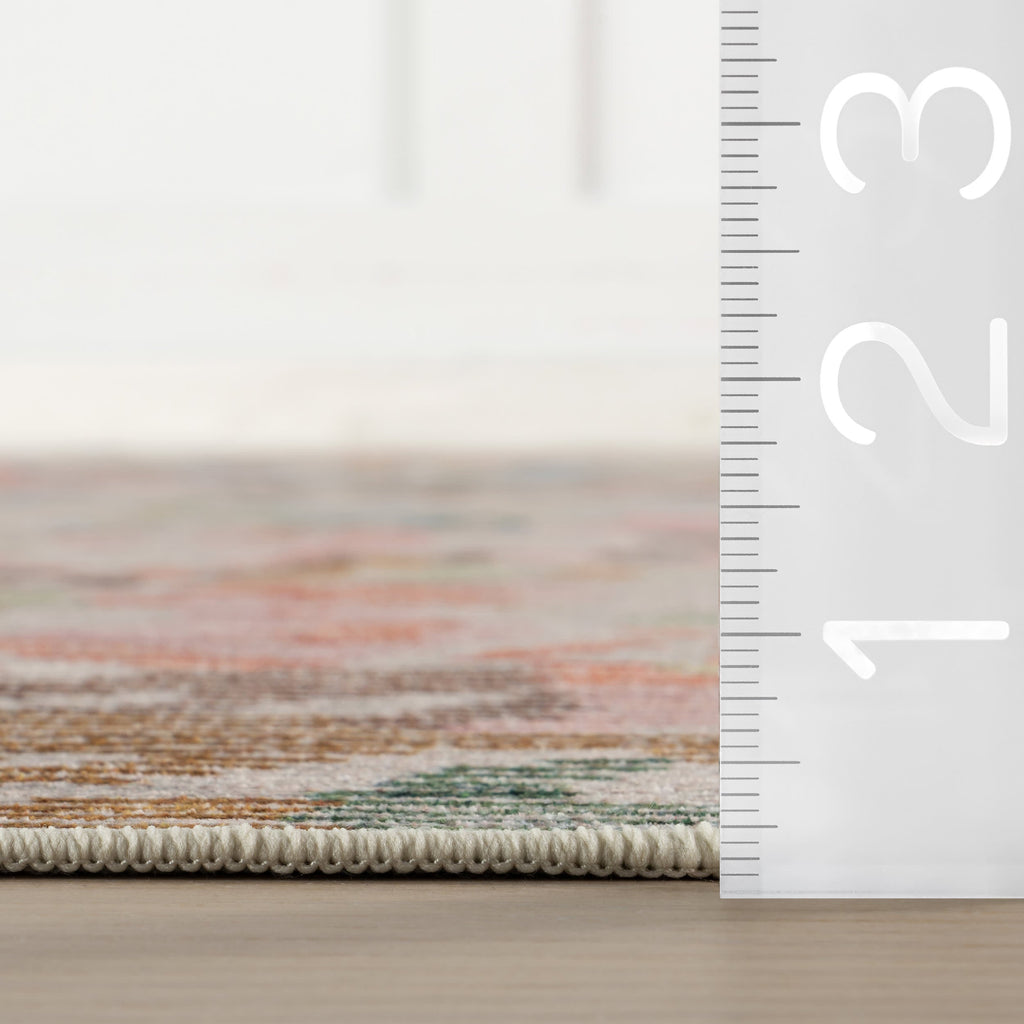 dash albert teahouse da2399 multi machine washable polyester rug