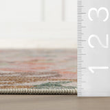 dash albert teahouse da2399 multi machine washable polyester rug