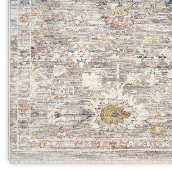 nourison antique fusion anf05 grey rug