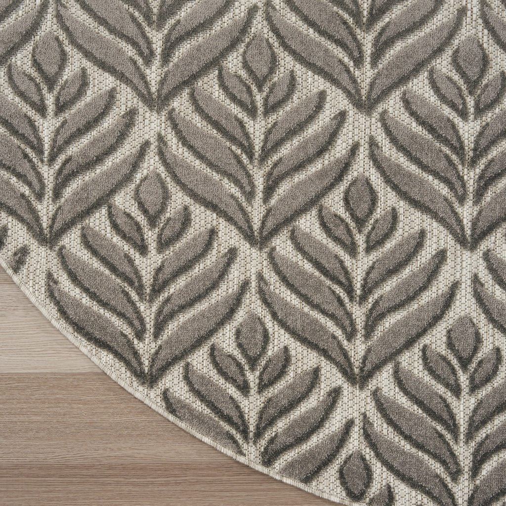 nourison aloha alh35 charcoal rug
