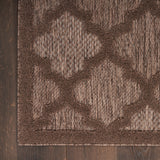 nourison easy care nes01 brown rug