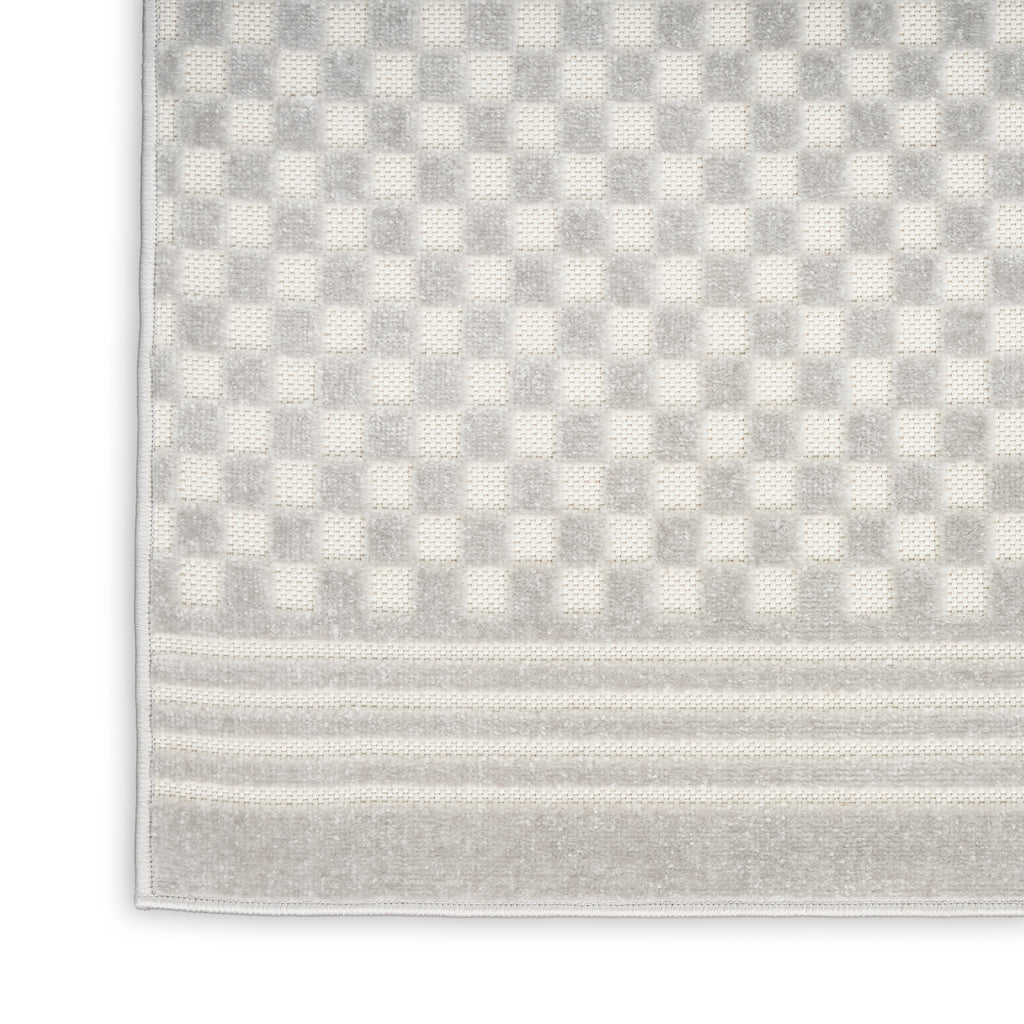 nourison care free caf02 light grey rug