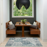 nourison garden oasis goa05 blue rug