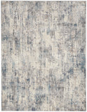 nourison ck022 infinity ifn04 ivory grey blue rug