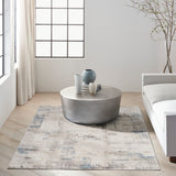 nourison ck022 infinity ifn06 ivory grey blue rug