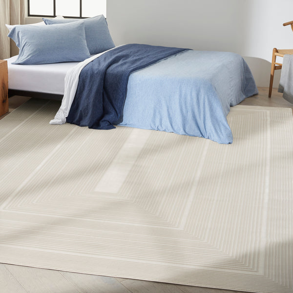 nourison ck024 irradiant irr02 ivory rug