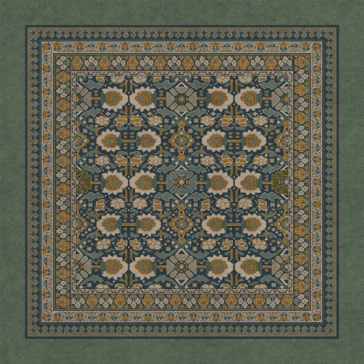 spicher and company biltmore promenade striking flora vinyl mat