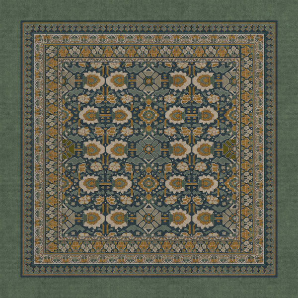 spicher and company biltmore promenade striking flora vinyl mat