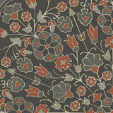 spicher and company biltmore arabesque bloom oxidized petals vinyl mat