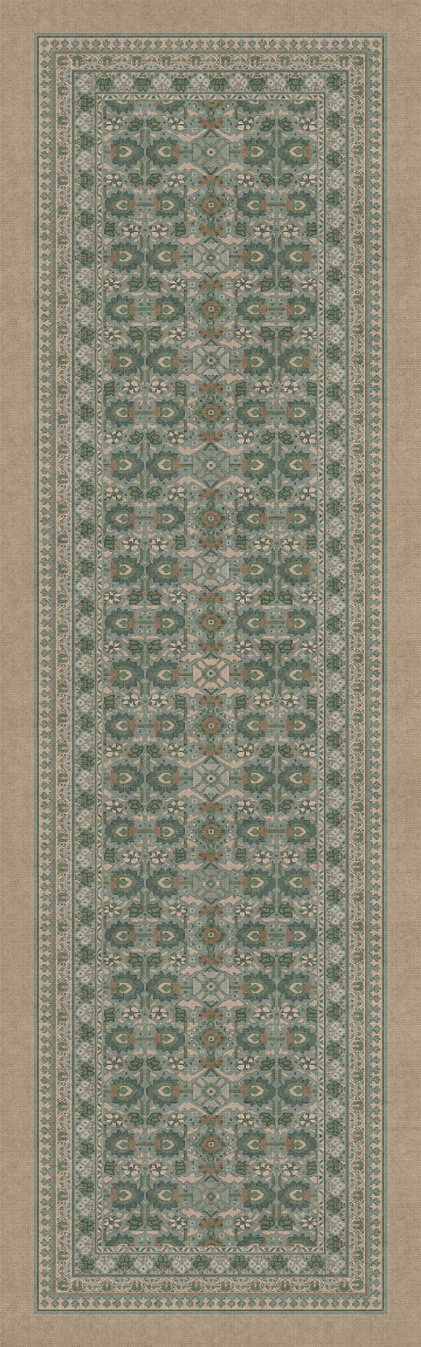 spicher and company biltmore promenade blooming season vinyl mat