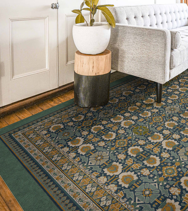 spicher and company biltmore promenade striking flora vinyl mat