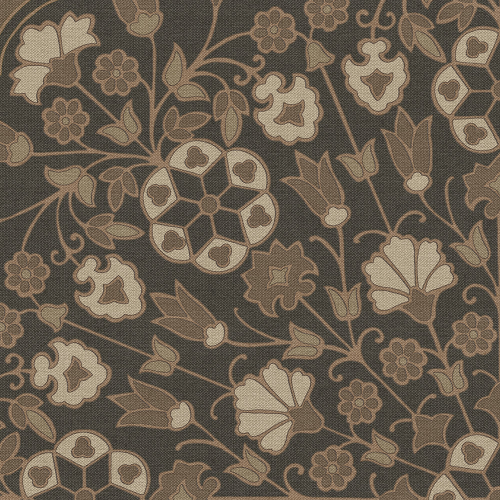 spicher and company biltmore arabesque bloom earth and vinyl mat