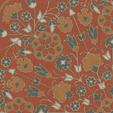 spicher and company biltmore arabesque bloom vermilion slate vinyl mat