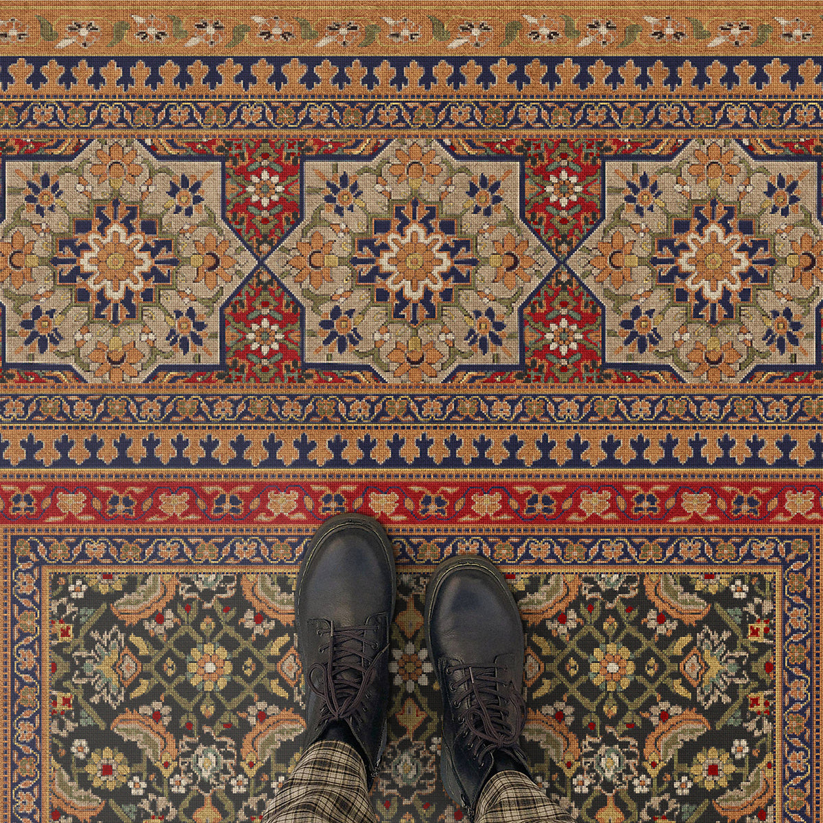 spicher and company biltmore maison tapis île de vinyl mat