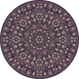 spicher and company biltmore arabesque bloom midnight orchid vinyl mat