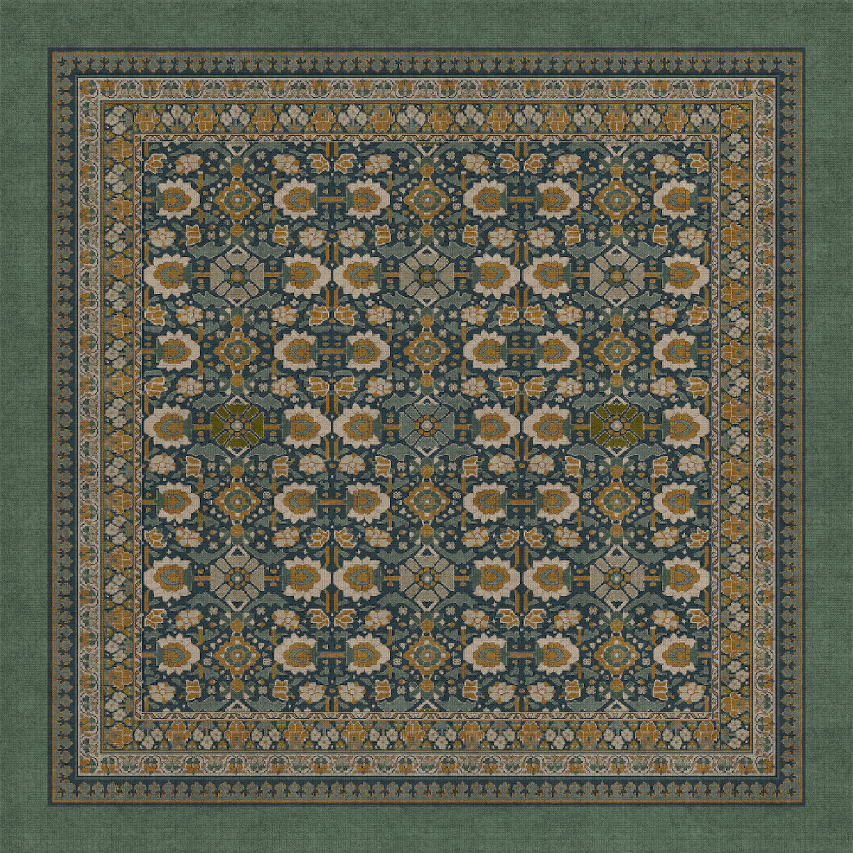 spicher and company biltmore promenade striking flora vinyl mat