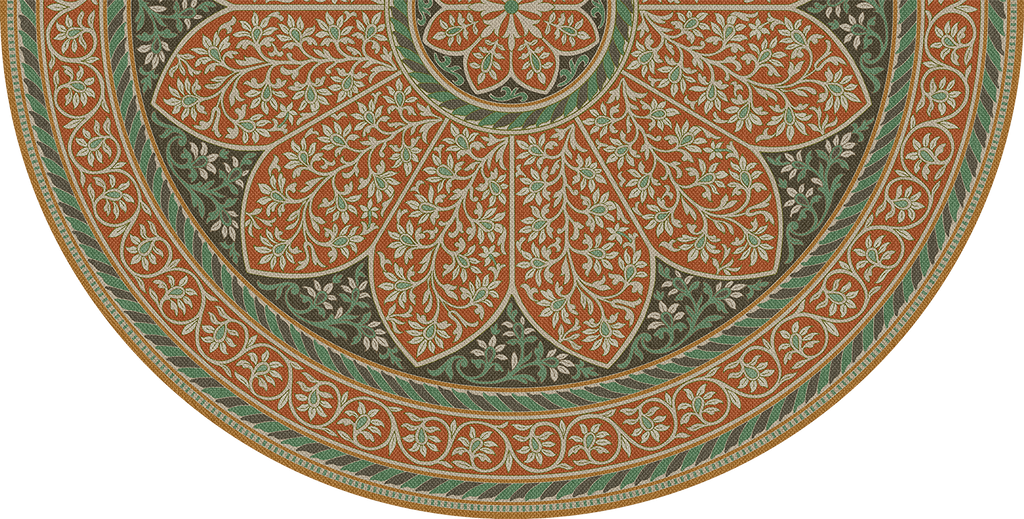 spicher and company biltmore estate tracery verdigris flame vinyl mat