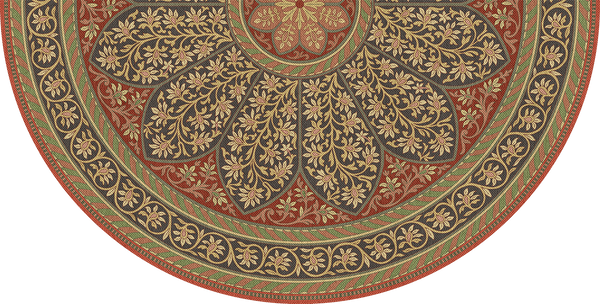Spicher and Company Biltmore Estate Tracery Imperial Garden Vinyl Mat