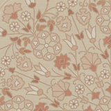 spicher and company biltmore arabesque bloom blush parchment vinyl mat