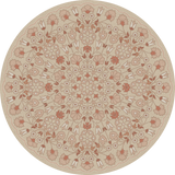 spicher and company biltmore arabesque bloom blush parchment vinyl mat