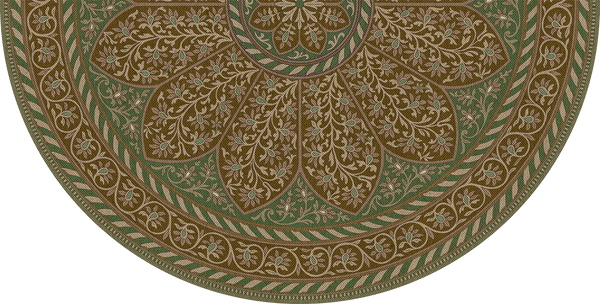 Spicher and Company Biltmore Estate Tracery Boxwood Court Vinyl Mat