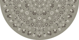 Spicher and Company Biltmore Arabesque Bloom Misty Graphite Vinyl Mat