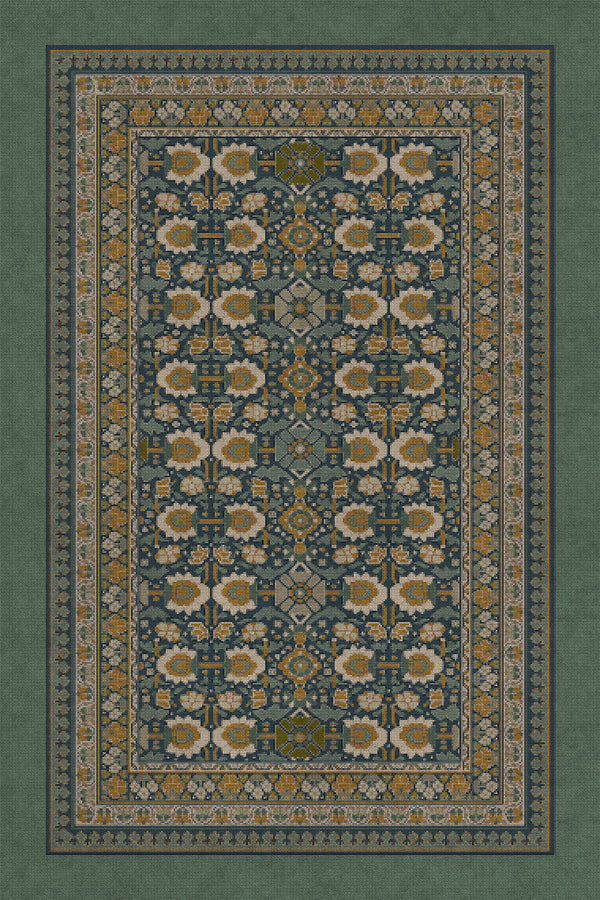 spicher and company biltmore promenade striking flora vinyl mat