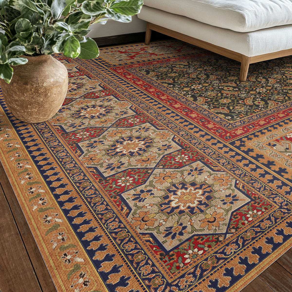 spicher and company biltmore maison tapis île de vinyl mat