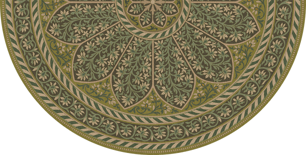 Spicher and Company Biltmore Estate Tracery Fernwater Vinyl Mat