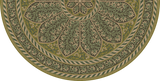 Spicher and Company Biltmore Estate Tracery Fernwater Vinyl Mat