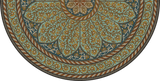 Spicher and Company Biltmore Estate Tracery Lapis Bloom Vinyl Mat