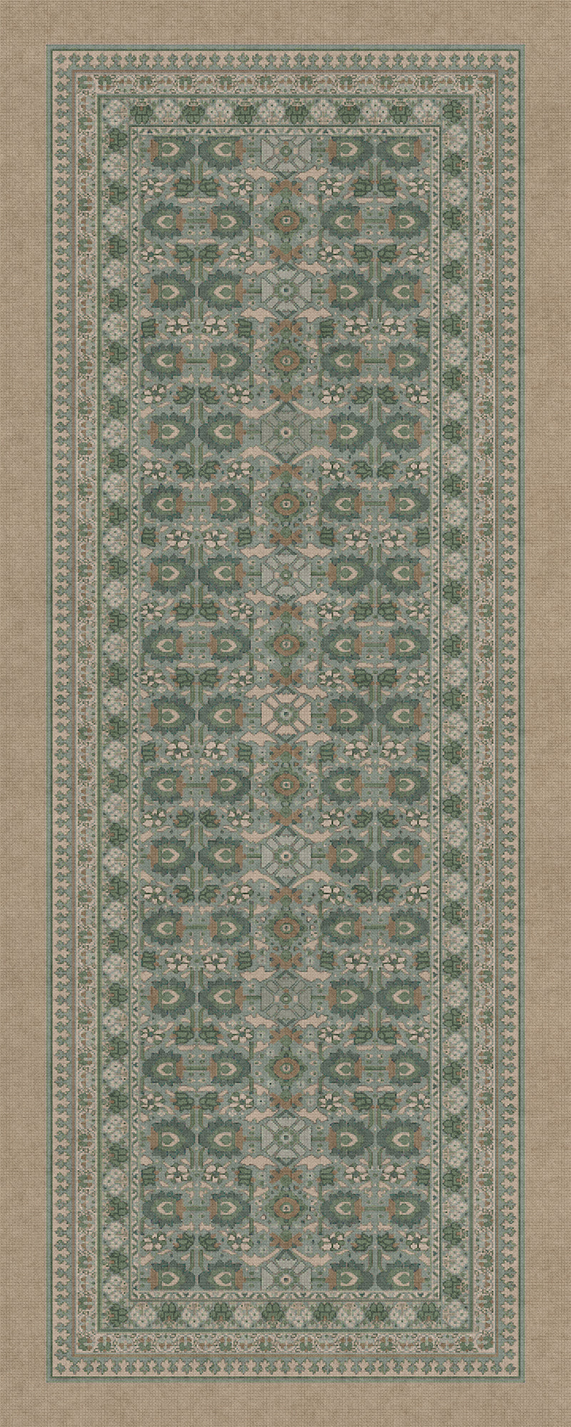 spicher and company biltmore promenade blooming season vinyl mat