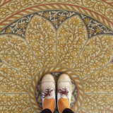 spicher and company biltmore estate tracery gilded dusk vinyl mat