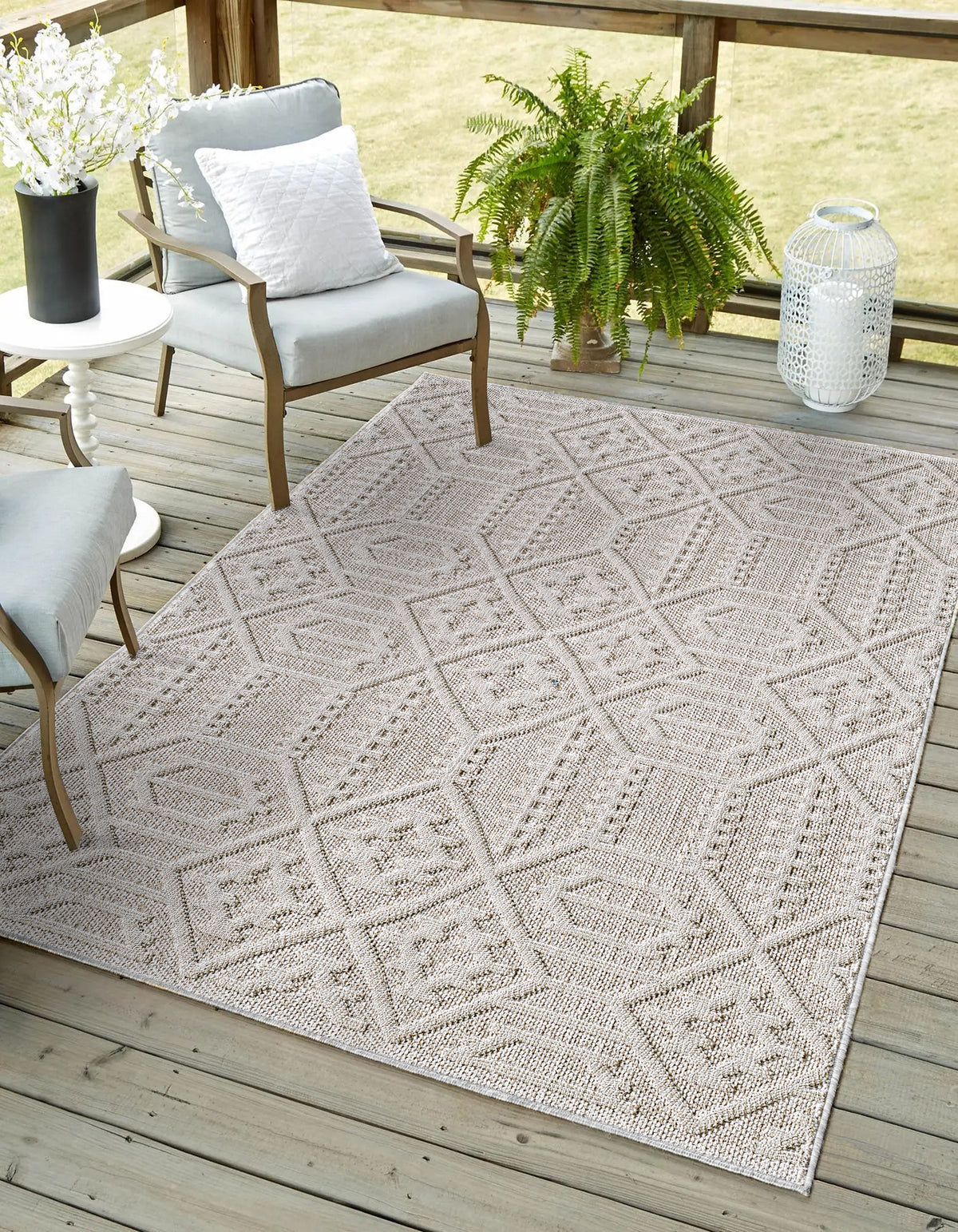 kas oriental terra 6772 taupe rug