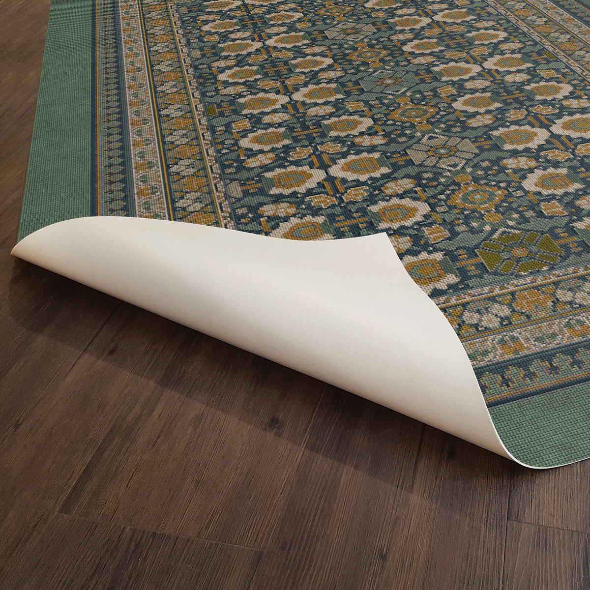 spicher and company biltmore promenade striking flora vinyl mat