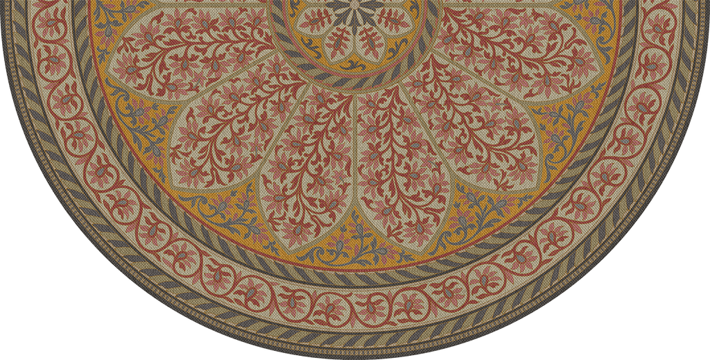 spicher and company biltmore estate tracery tea rose vinyl mat