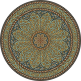 spicher and company biltmore estate tracery lapis bloom vinyl mat
