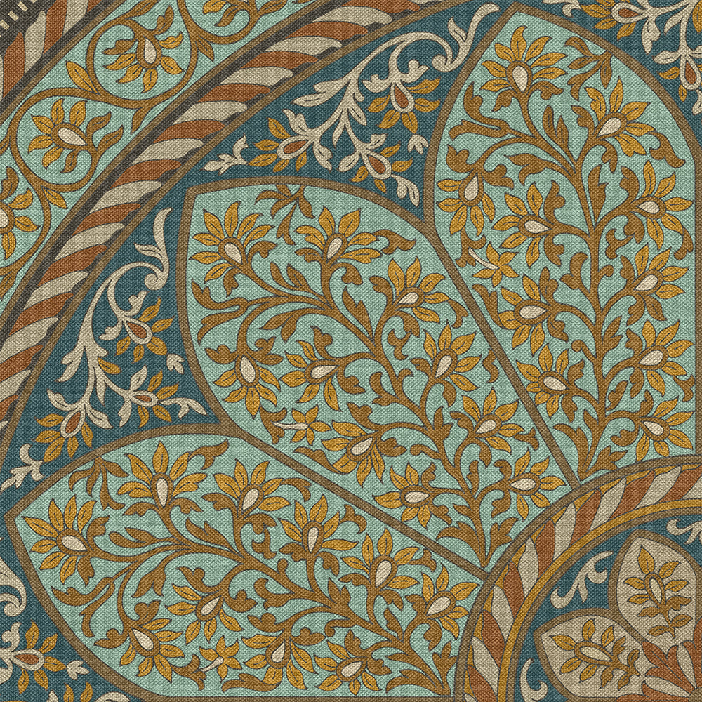 spicher and company biltmore estate tracery lapis bloom vinyl mat