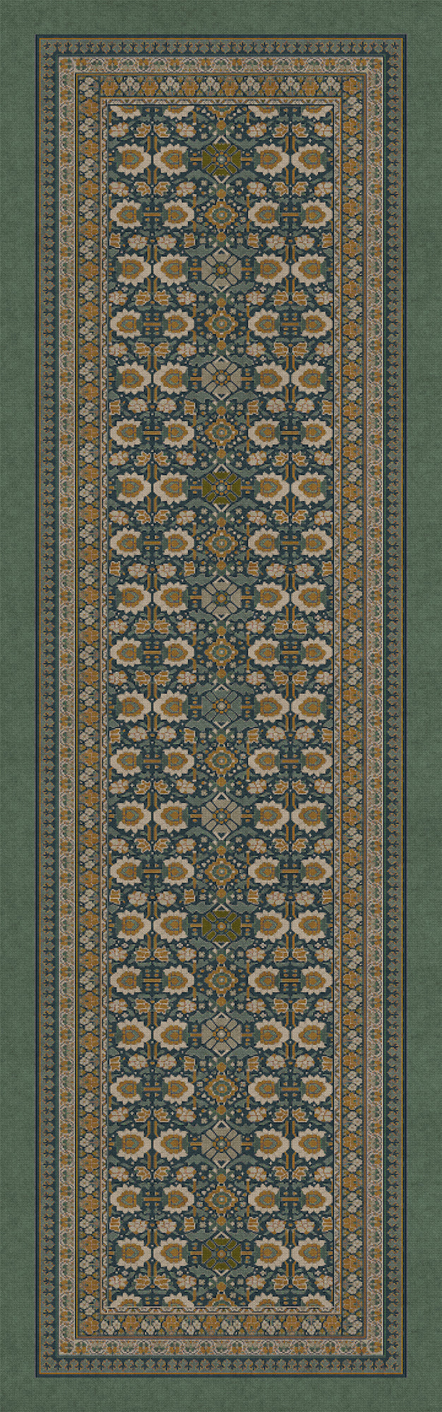 spicher and company biltmore promenade striking flora vinyl mat