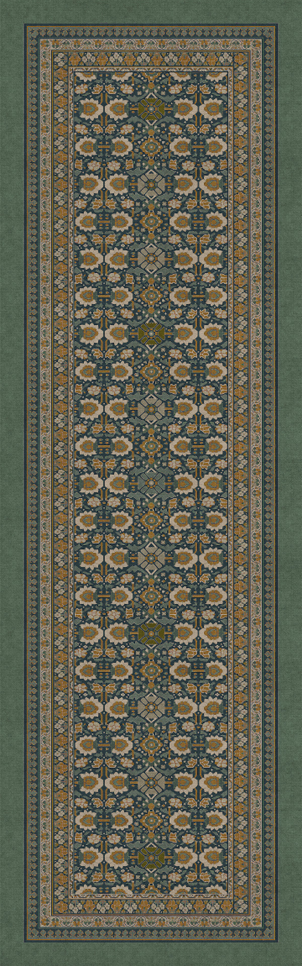 spicher and company biltmore promenade striking flora vinyl mat