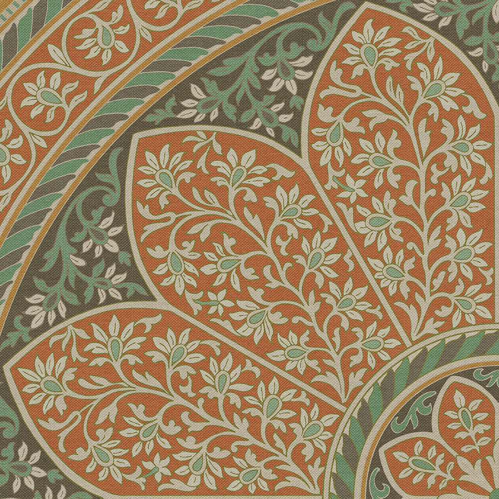spicher and company biltmore estate tracery verdigris flame vinyl mat