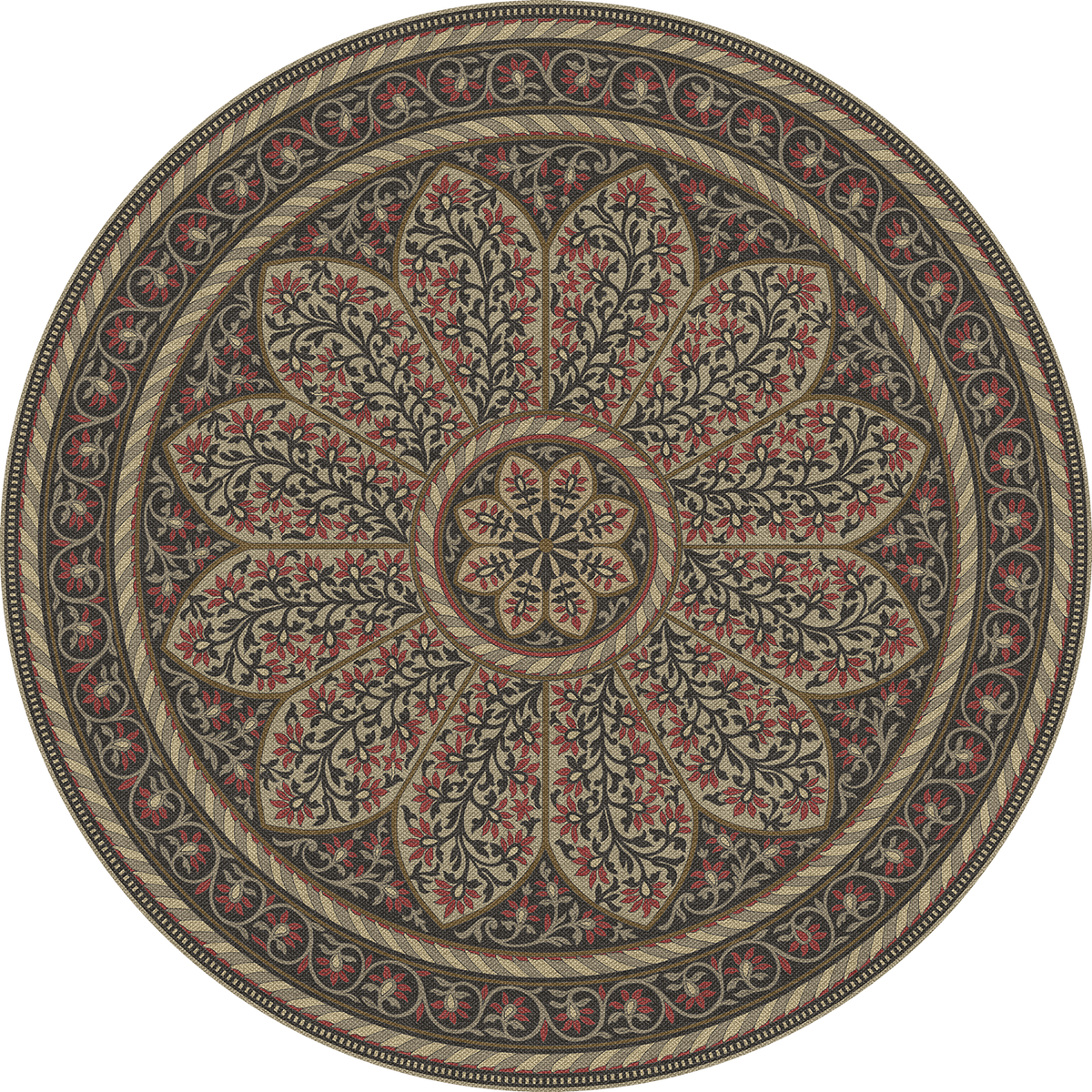 spicher and company biltmore estate tracery winter garnet vinyl mat