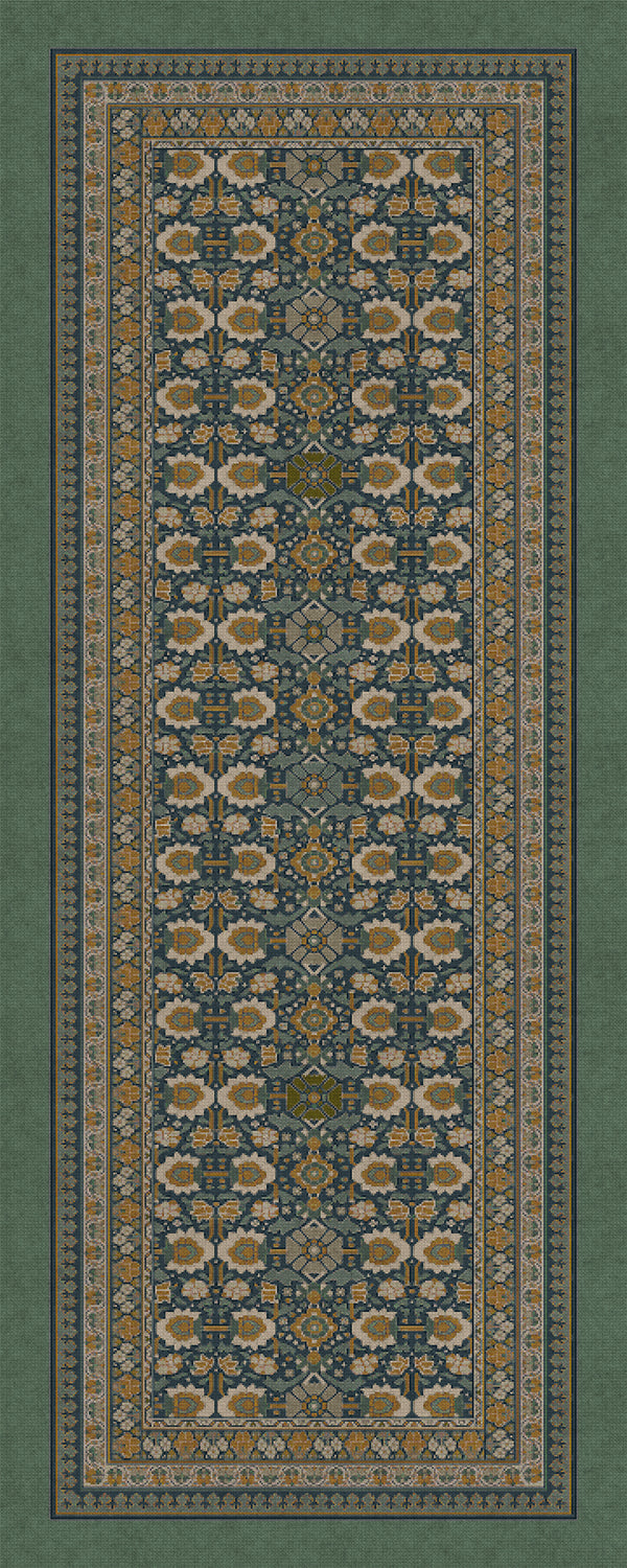 spicher and company biltmore promenade striking flora vinyl mat