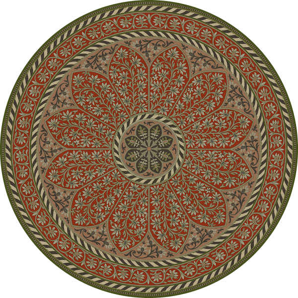 spicher and company biltmore estate tracery crimson relic vinyl mat