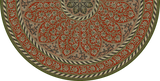 Spicher and Company Biltmore Estate Tracery Crimson Relic Vinyl Mat
