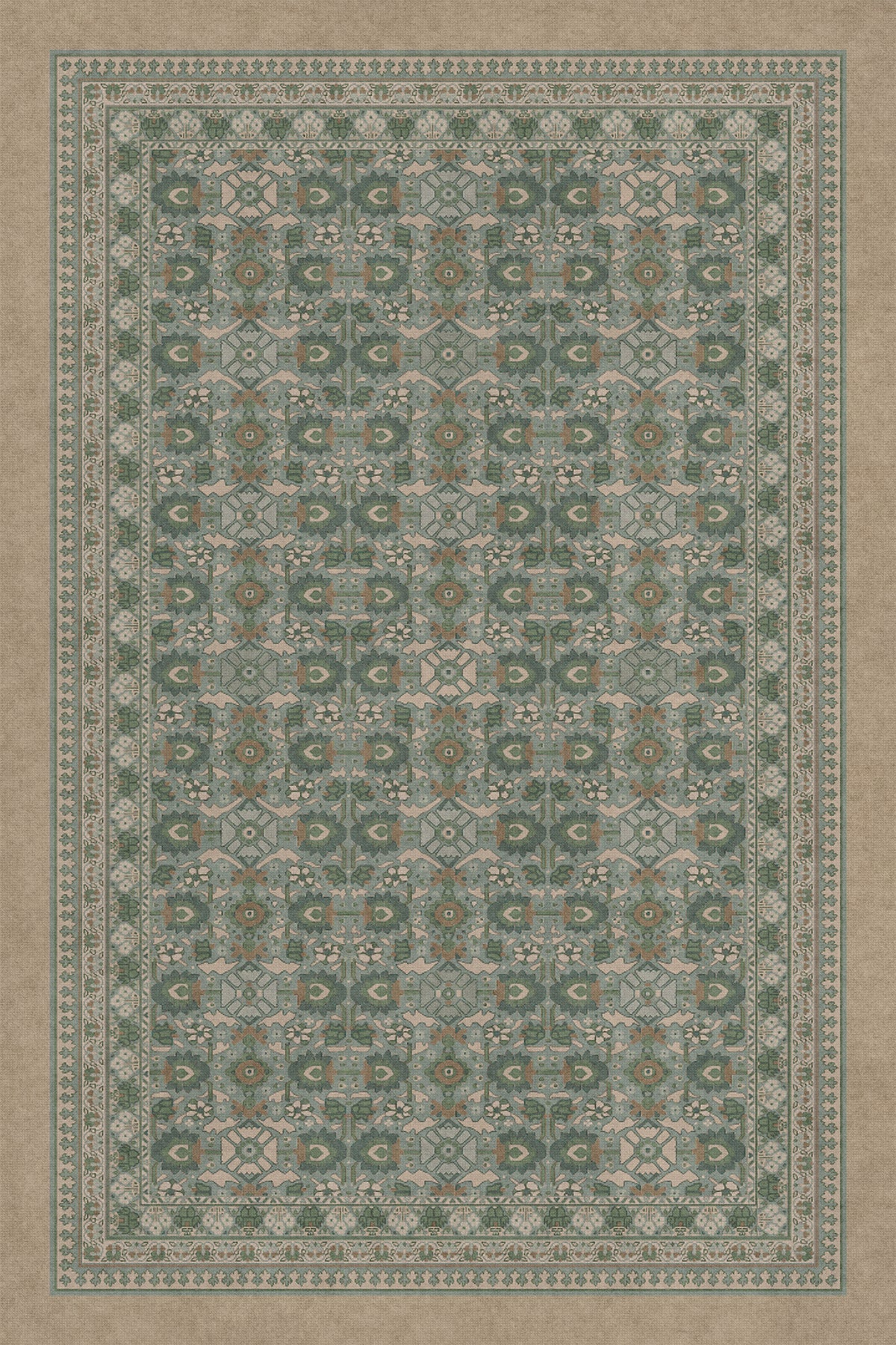 spicher and company biltmore promenade blooming season vinyl mat
