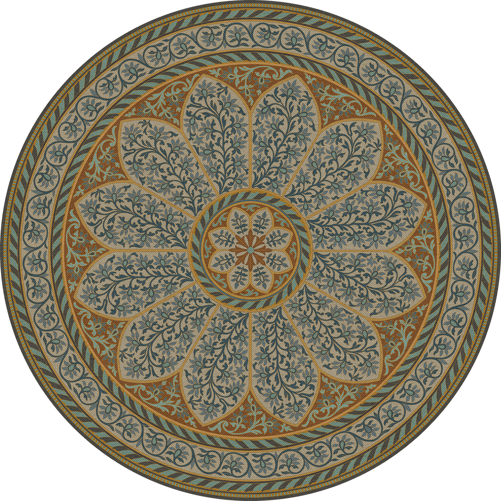 spicher and company biltmore estate tracery willow and umber vinyl mat